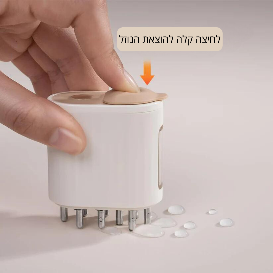 Sparker™ – דרמה רולר 3 ב-1 לטיפול ביתי בנשירת שיער